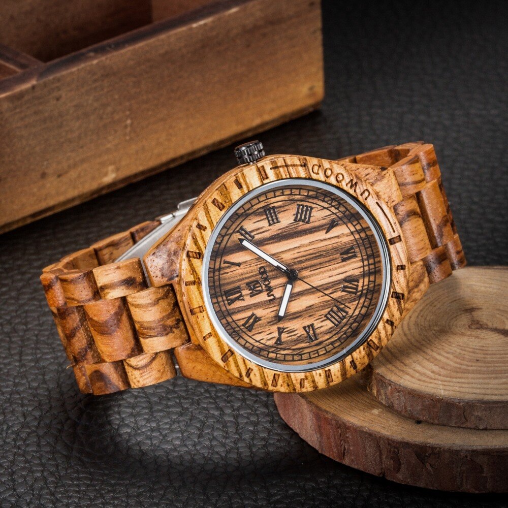 ecofriendly wooden watch 